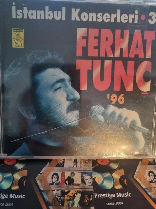 Ferhat Tunç -96 | Ferhat Tunç İstanbul Konserleri 3( CD ) Türk halk | Protest | Destan Müzik | CD