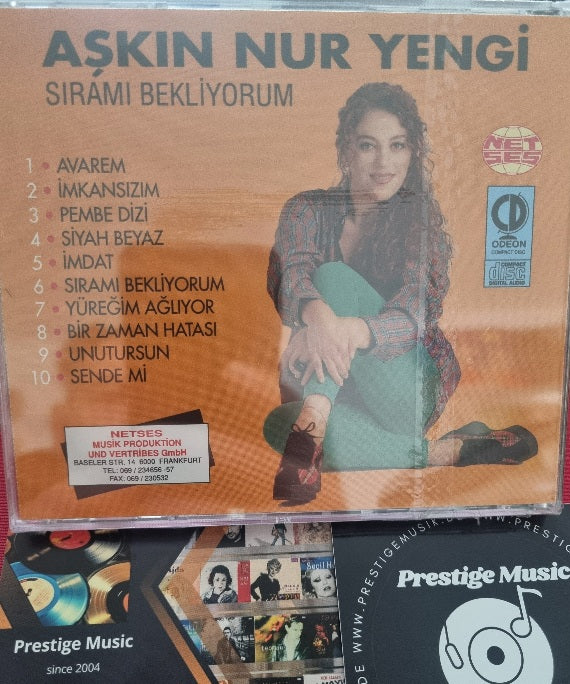 Aşkın Nur Yengi CD | Aşkın Nur Yengi | Sıramı Bekliyorum ( Türkçe | Pop |CD )