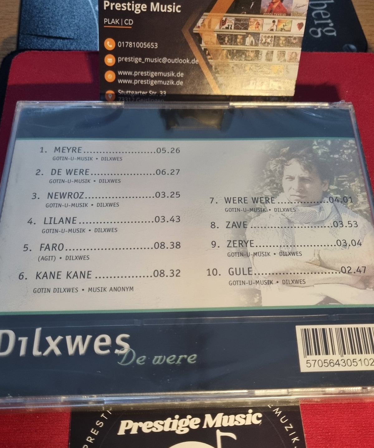 Dılxwes -De Were | Ji Gunde Kelhasan (CD)Kürtçe |Almanya | CD