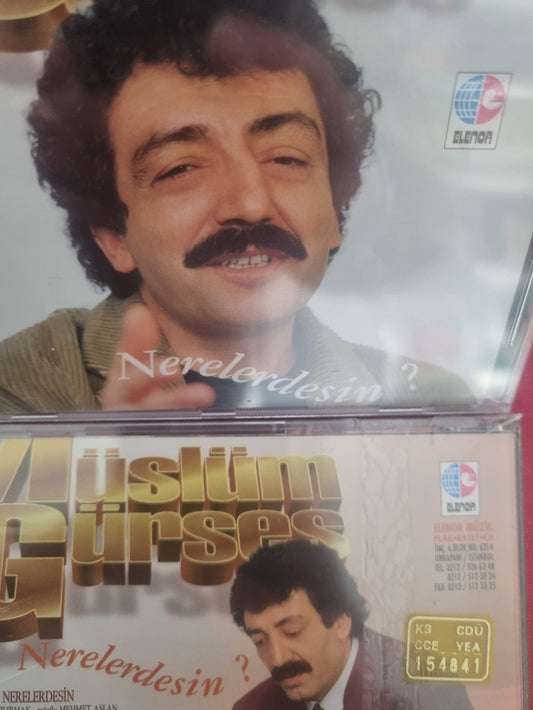 Müslüm Gürses - Nerelerdesin (CD) ELENOR Müzik