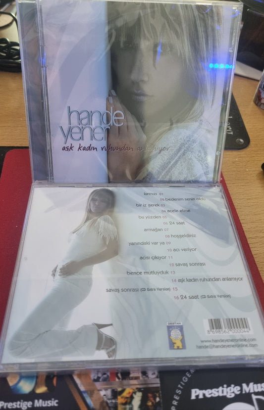 Hande Yener - Aşk Kadın Ruhundan Anlamıyor (CD ) Destan Müzik | Almanya | CD