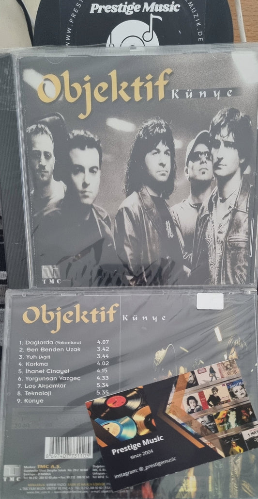 Almanya | Türk Rock | Müziği |Objektif | Künye | CD