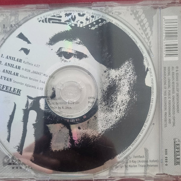 INCEEFE FEAT : H-RUN ANILAR CD | Türkischer Rap | Hiphop CD | Türkçe Hip Hop CD