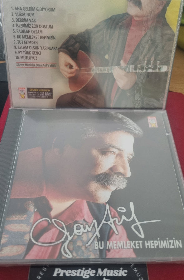 Arif Sağ CD | Bu Memleket Hepimizin CD | Destan Müzik Almanya