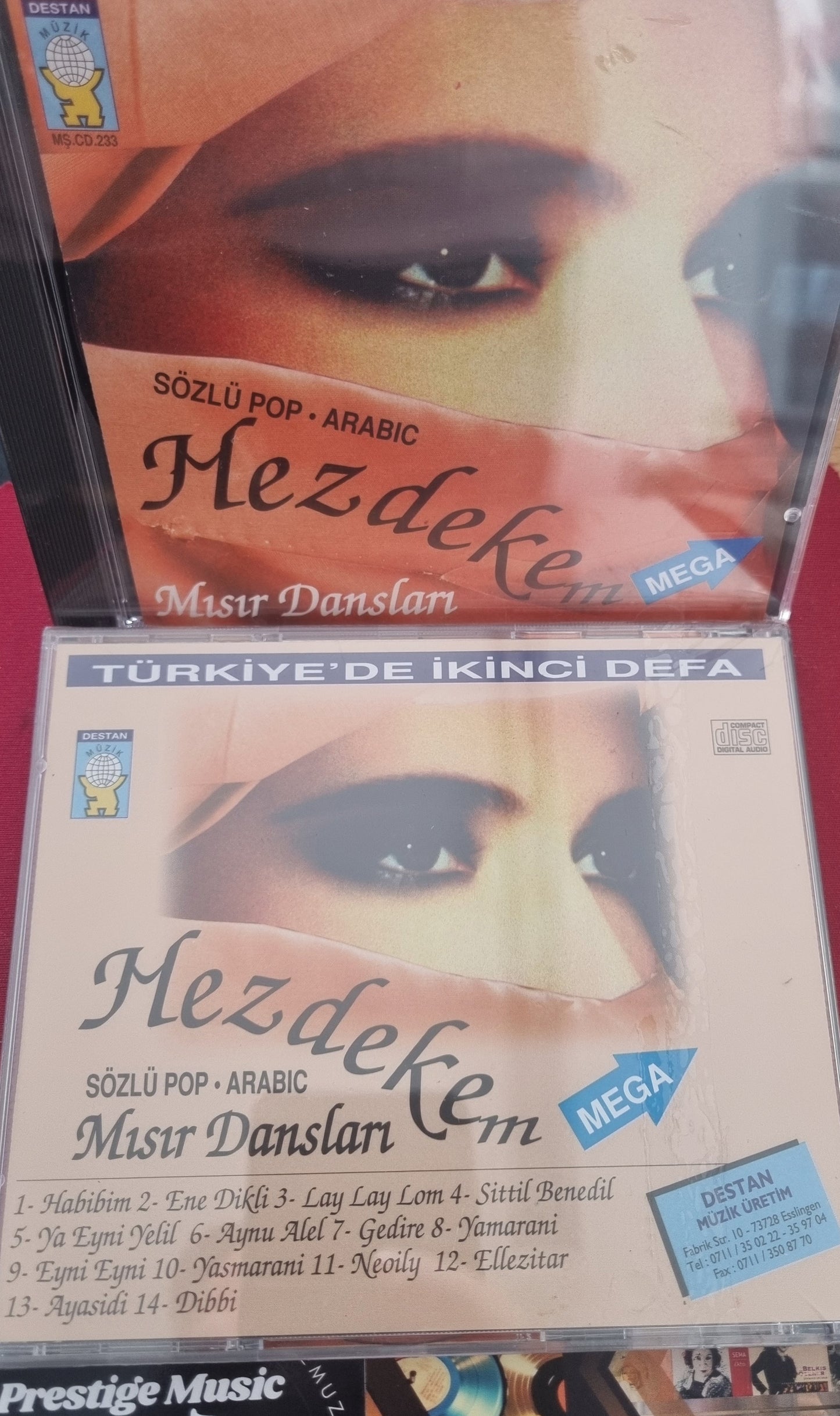 Mezdeke CD - Mısır Dansları - MEGA | CD | Destan Müzik | Almanya
