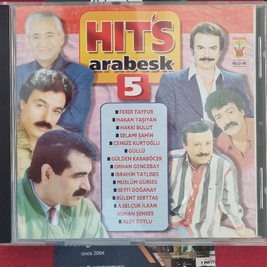 Hit's Arabesk 5 CD | HIT'S ARABESK CD | DESTAN Müzik | Almanya | Arabesk CD
