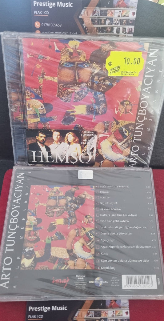 Arto Tunçboyacıyan - Aile Muhabbeti CD | Hemşo Film Müzikleri | Orijinal Film Müziği | CD