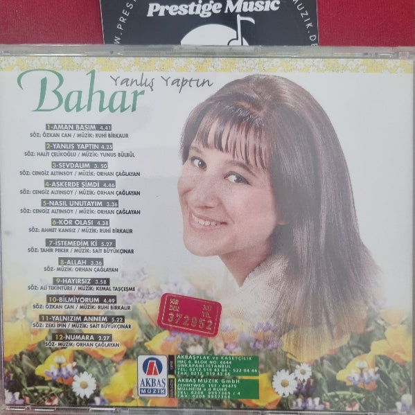 BAHAR - Yanlış Yaptın CD | AKBAŞ MÜZİK | Almanya | CD