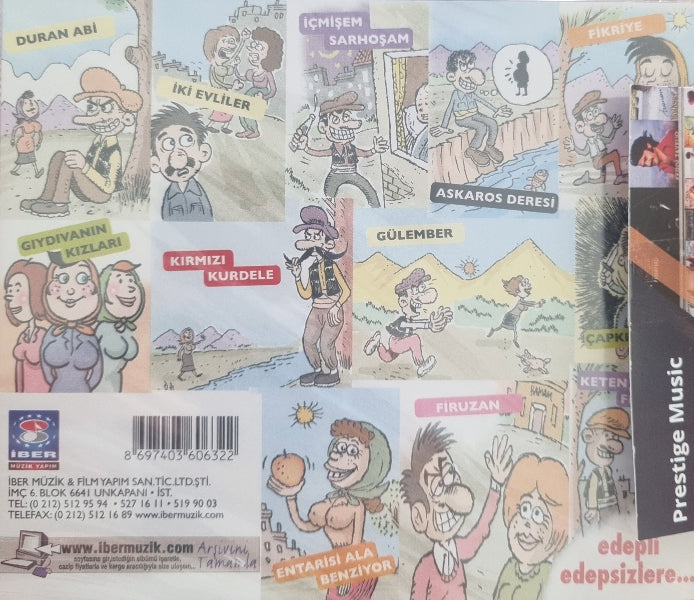 Tümer - Edepsiz Türküler CD |Türk halk müziği | CD |türkische Volksmusik | CD