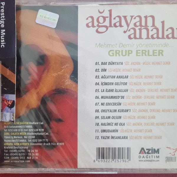 Grup Erler | CD | Ağlayan analar CD | ilahi | ilahiler | CD | Almanya