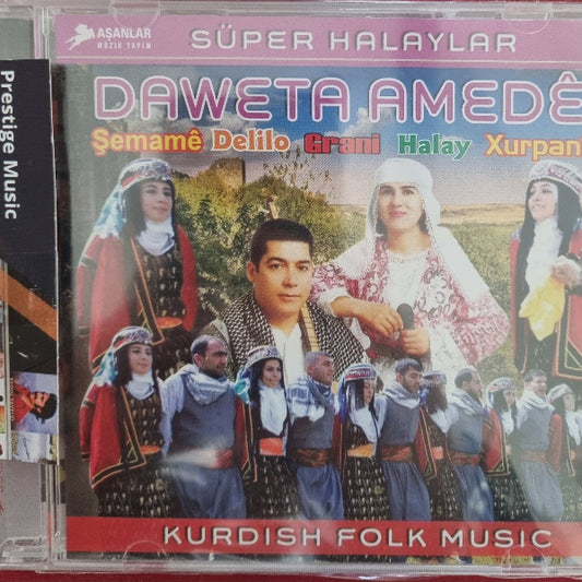 Daweta Amede - Süper Halay (CD) Süper Halaylar | KURDISCH FOLK MUSIC | Kürtçe Halay | CD