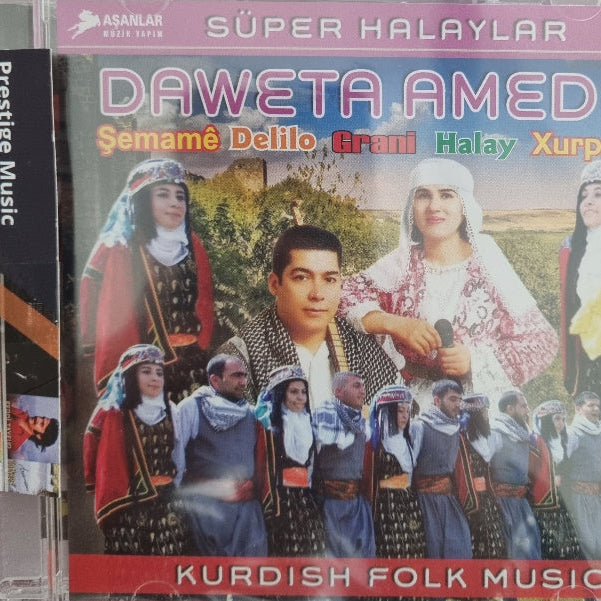 Daweta Amede - Süper Halay (CD) Süper Halaylar | KURDISCH FOLK MUSIC | Kürtçe Halay | CD