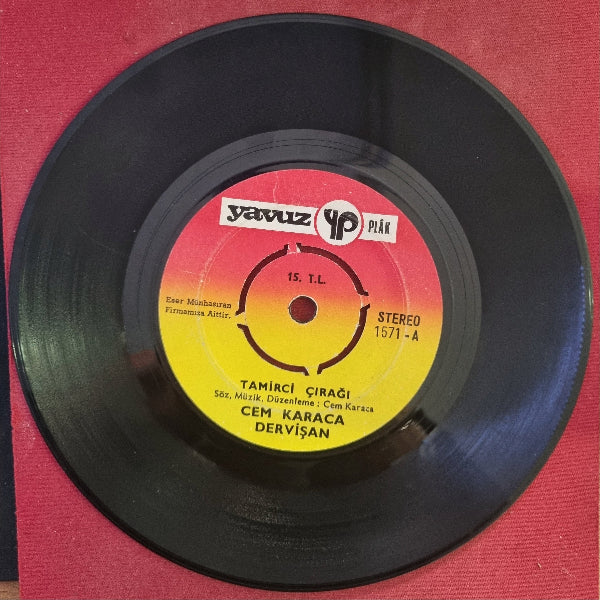 Cem Karaca | Dervişan |Tamirci Çırağı | Neredesin | Plak | Schallplatte | LP | YAVUZ Plak