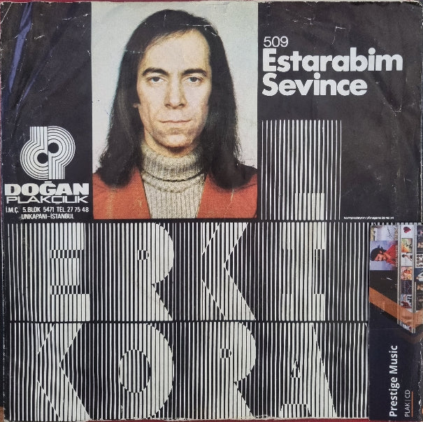Erkin Koray ‎– Estarabim | Sevince 45’lik Plak | 1975 |Doğan Plakçılık | Plak | Schallplatte | LP