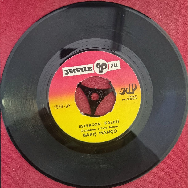Barış Manço plak | Bir Bahar Akşamı | Estergon Kalesi | Plak | 45'lik | 1974| Plak