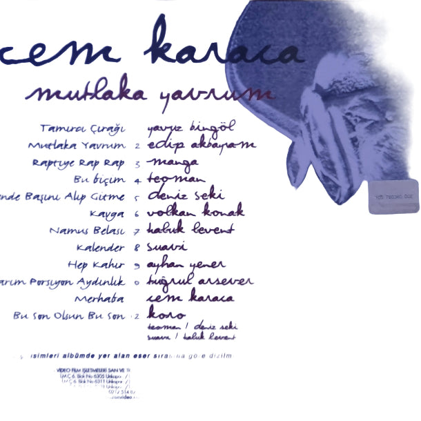 Türkçe | Anadolu Rock | CD | Cem Karaca CD | Mutlaka Yavrum | CD | Türkischer Rock CD