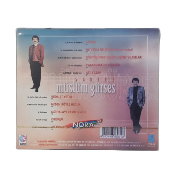 Müslüm Gürses - Sadece CD | Sadece (Türk Sanat Müziği) CD