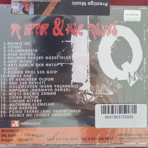 Feat Erci-c | Fuat | Sagopa Kajmer | Azra | CD | Dr. Hip Hop & Mac Prayna 2005 | CD