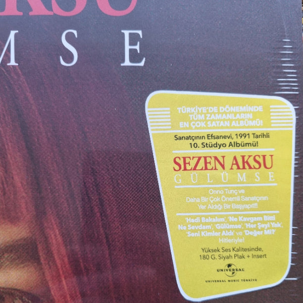 Sezen Aksu Plak - Gülümse ( Sezen Aksu Plak)Sezen Aksu Gülümse Plak | Schallplatte | LP