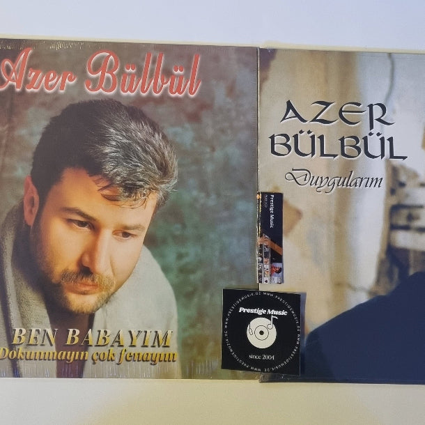 Azer Bülbül - Dokunmayın Çok Fenayım Plak | Azer Bülbül - Duygularım Plak | Azer Bülbül Plak Seti ( 2 Plak Tek Fiyat)