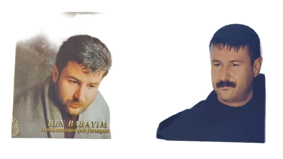 Azer Bülbül - Dokunmayın Çok Fenayım Plak | Azer Bülbül - Duygularım Plak | Azer Bülbül Plak Seti ( 2 Plak Tek Fiyat)