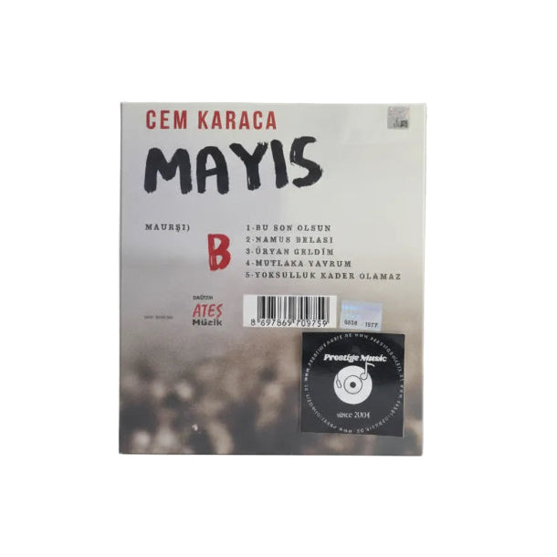 Cem Karaca - 1 Mayıs Plak (Hologram Numaralı Özel Plak) Cem Karaca 1 Mayıs Plak