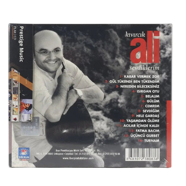Kıvırcık Ali CD -Kivircik Ali Sevdiklerim CD(Türk Halk CD)Kıvırcık Ali CD - Sevdiklerim | CD