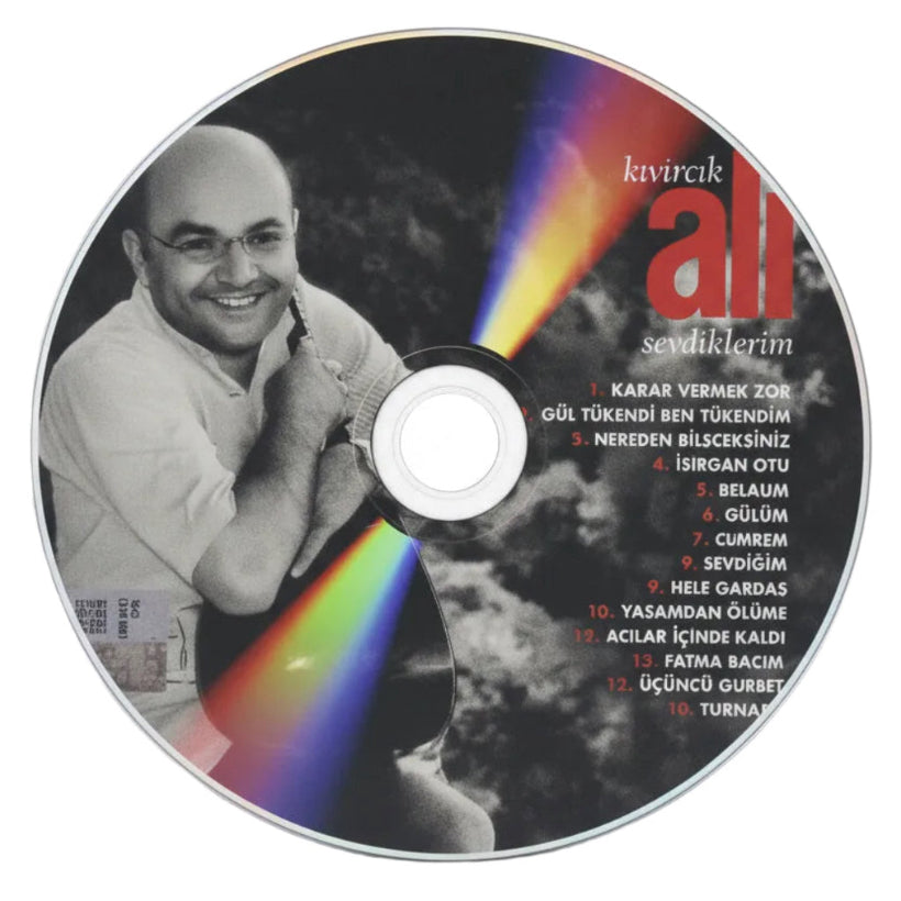 Kıvırcık Ali CD-Kivircik Ali Veda-Sevdiklerim (2'Li Box CD)Türk Halk CD