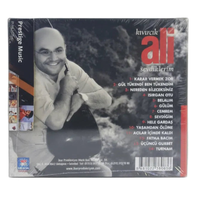 Kıvırcık Ali CD -Kivircik Ali Sevdiklerim CD(Türk Halk CD)Kıvırcık Ali CD - Sevdiklerim | CD