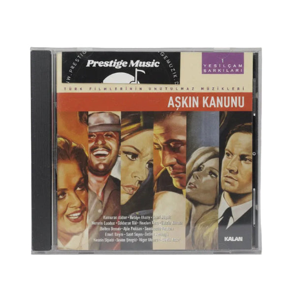 Yeşilçam Şarkıları CD- Yeşilçam Şarkıları - Aşkın Kanunu | 1 (CD)