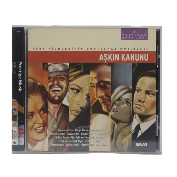 Yeşilçam Şarkıları CD- Yeşilçam Şarkıları - Aşkın Kanunu | 1 (CD)