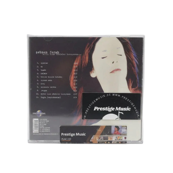 Şebnem Ferah - Artık Kısa Cümleler Kuruyorum CD (Sebnem Ferah CD) Türkischer rock CD
