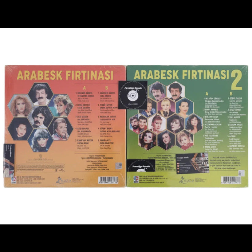 Arabesk Fırtınası - Çeşitli Sanatçılar (Plak)Arabesk Fırtınası - Çeşitli Sanatçılar 'dan Arabesk Plak