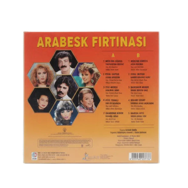 Arabesk Fırtınası - Çeşitli Sanatçılar (Plak)Arabesk Fırtınası - Çeşitli Sanatçılar 'dan Arabesk Plak