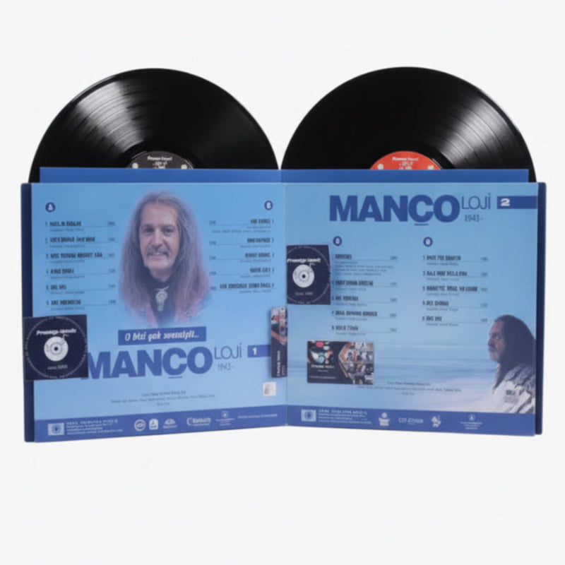 Barış Manço - Mançoloji Plak | Barış Manço Mançoloji 1-2 Plak (Barış Manço Plak) Mançoloji Schallplatte