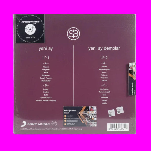 Sıla Plak | Sila Yeni Ay (2 Plak)Türkce Plak|Pop Plak|Schallplatte|LP