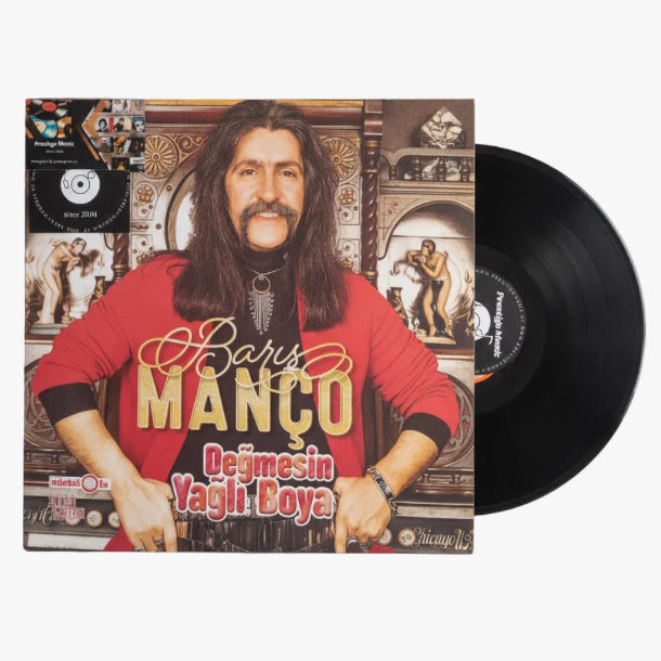 Barış Manço Değmesin Yağlı Boya Plak |TÜRKÜOLA Plak | Barış Manço Schallplatte | LP