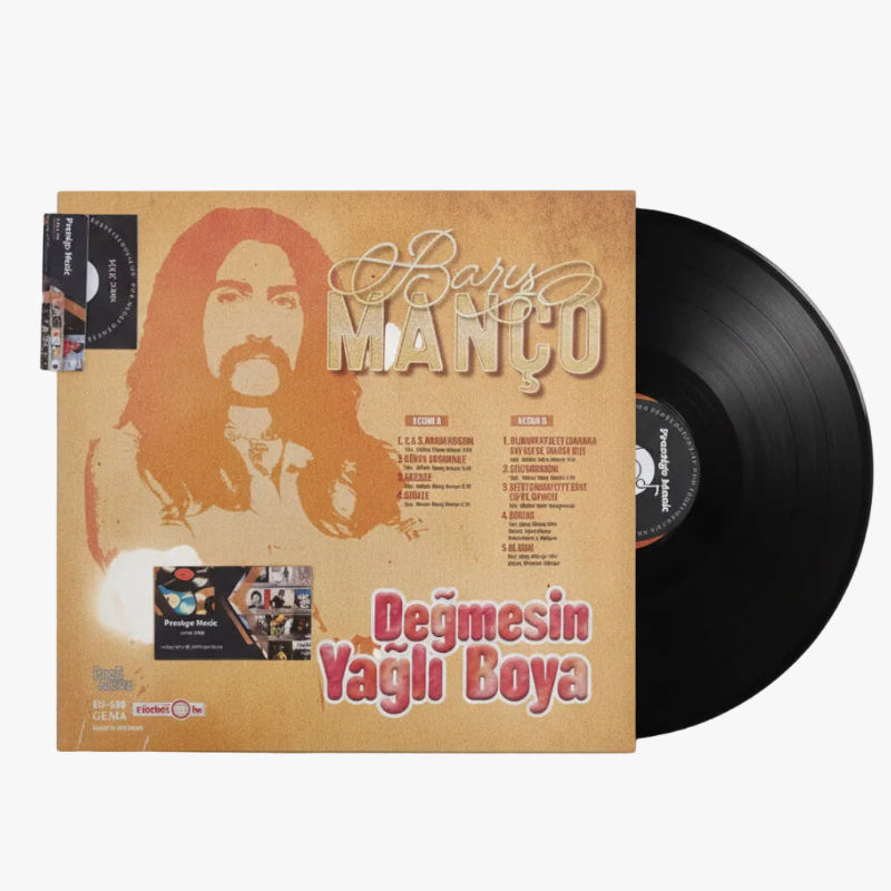 Barış Manço Değmesin Yağlı Boya Plak |TÜRKÜOLA Plak | Barış Manço Schallplatte | LP