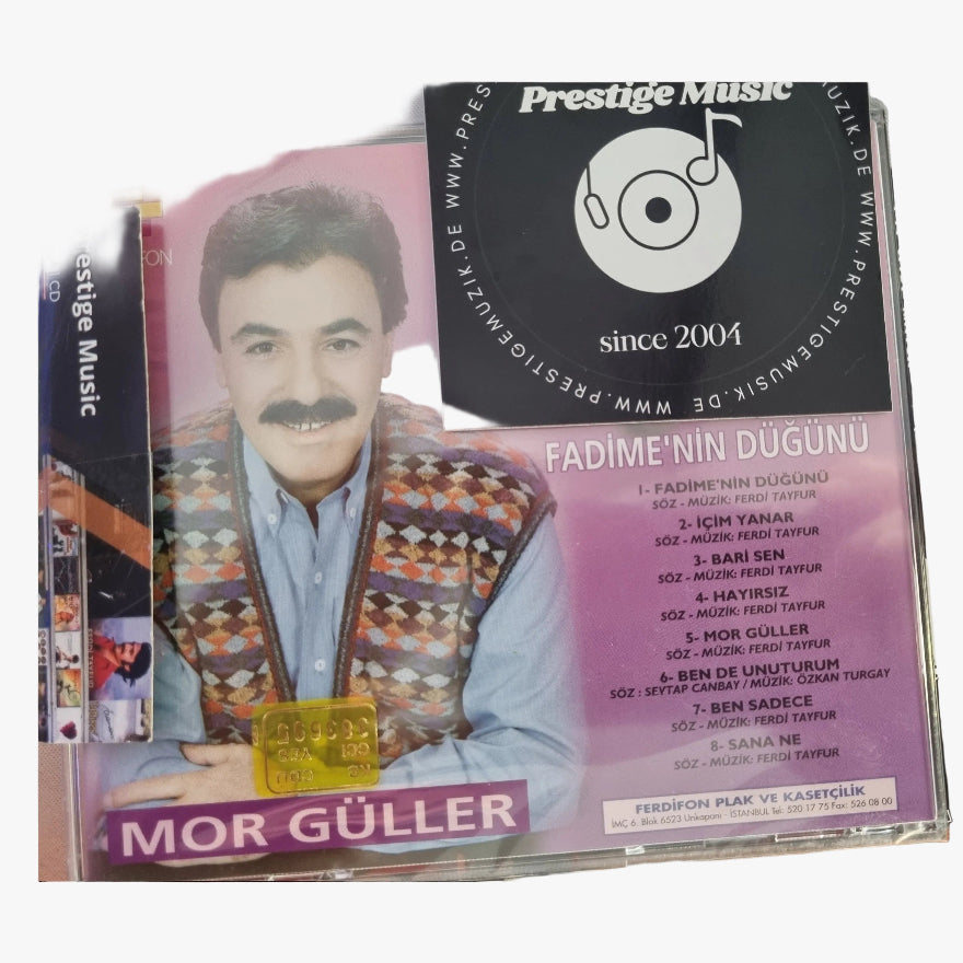 Ferdi Tayfur - Ferdi Tayfur Mor Güller CD ( Ferdi Tayfur CD )Arabesk | CD