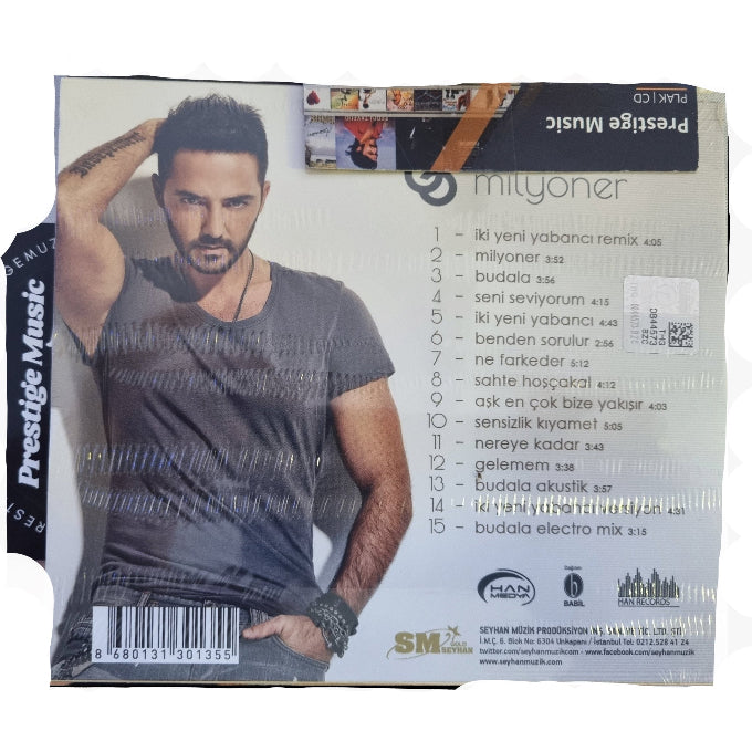 Gökhan Özen - Milyoner CD (Gökhan Özen CD)2013 Hit's | Budala |Türkçe Pop | Remixes | CD
