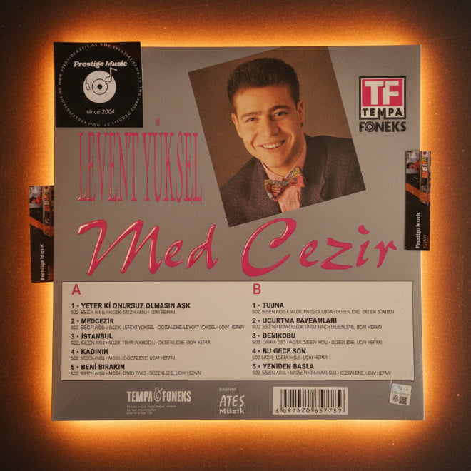 Levent Yüksel - Med Cezir Plak (Levent Yüksel Plak) Türkçe | Pop Plak | Schallplatte | LP