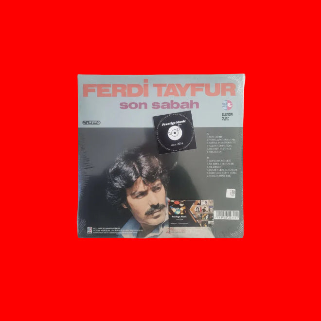 Ferdi Tayfur - Son Sabah Plak (Arabesk Plak)Ferdi Tayfur Plak - Ferdi Tayfur Son Sabah Schallplatte