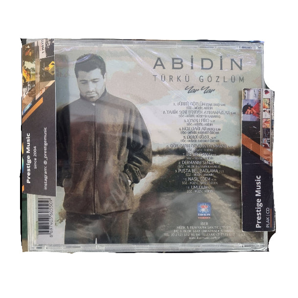 Abidin CD'si | Türkü Gözlüm Yar Yar (Türkü) | Türk Halk | Müziği CD )