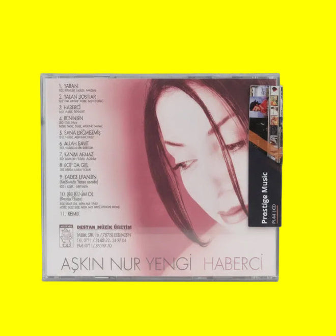 Aşkın Nur Yengi CD | Haberci | Yabani CD (Destan Müzik) | Almanya | Stuttgart | Esslingen Üretim )