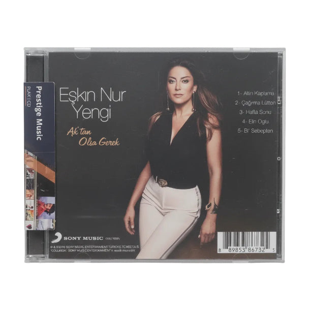 Aşkın Nur Yengi | Aşk'tan Olsa Gerek | CD (Türkçe Pop |CD )Aşkın Nur Yengi - Aşk'tan Olsa Gerek (CD)