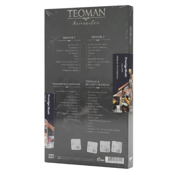Teoman - Konserler (CD) Teoman Konserler | 4 x CD | Album | Compilation | CD | Türkischer Rock | CD