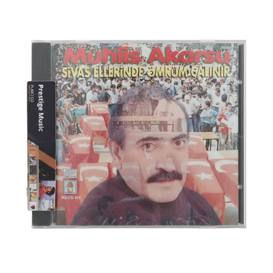 Muhlis Akarsu - Sivas Ellerinde Ömrüm Çalınır ( CD ) Türk Halk | Türk halk müziği| CD