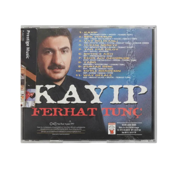 Ferhat Tunç -Kayıp ( CD ) Türk Halk | Protest | Müzik | CD ( Destan Müzik )