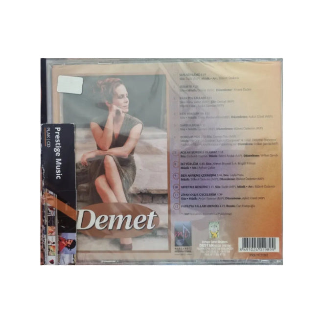 Demet - Demet Papatya Falları CD | DESTAN Müzik | Almanya | CD