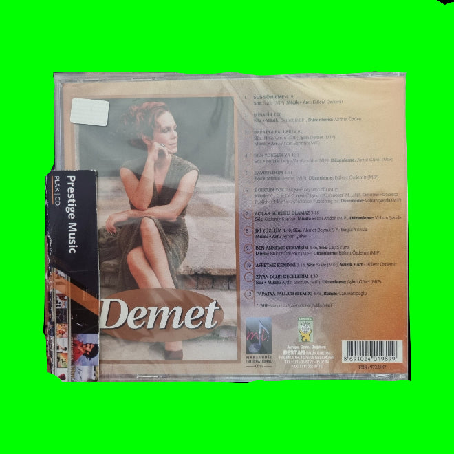 Demet - Demet Papatya Falları CD | DESTAN Müzik | Almanya | CD